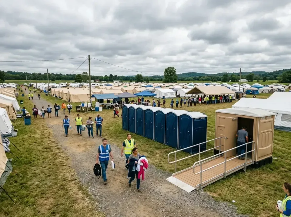 disaster-relief-camp-restrooms-010 — frequently asked questions, Dumpster & Portable Bathrooms Rental in Columbia, KY